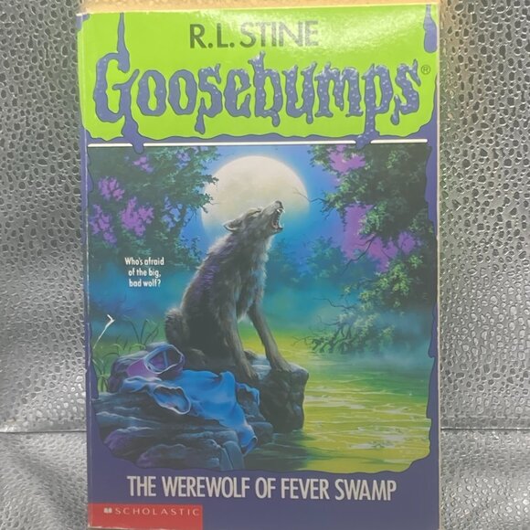 Vintage Book-Goosebumps The Werewolf of Fever Swamp #14-RL Stine 1998 - Picture 1 of 4